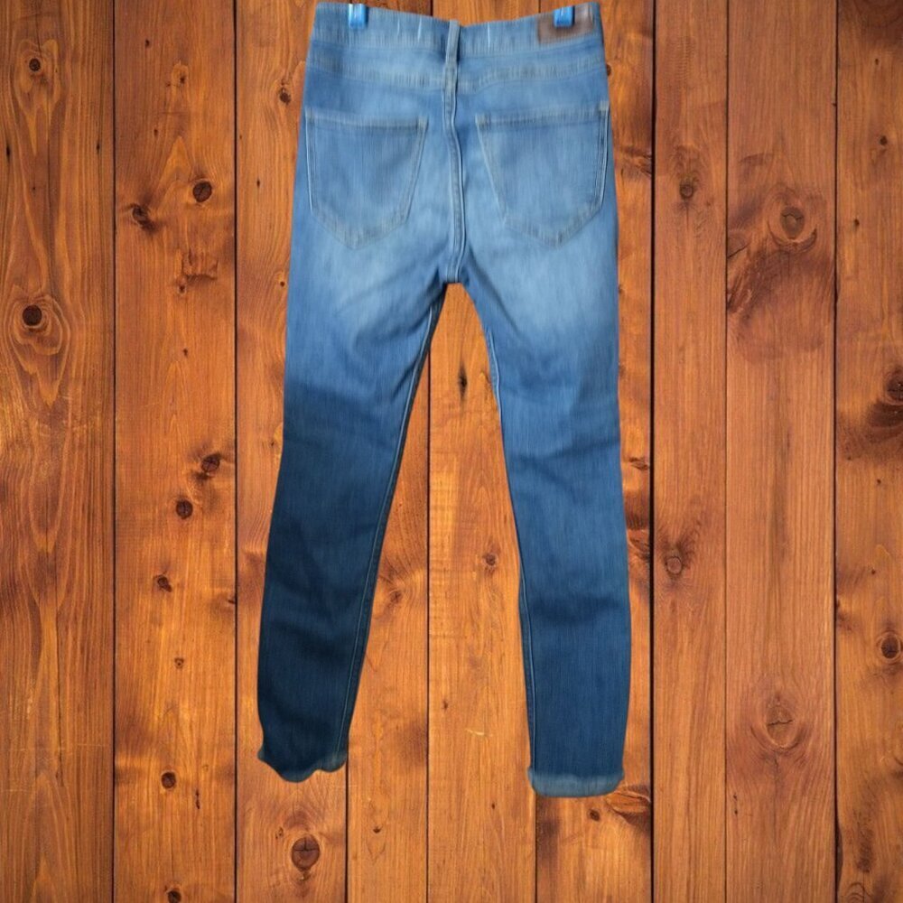 Hollister High Rise Crop Super Skinny Classic Stretch Women’s Size 23x24 Jeans - Picture 4 of 4